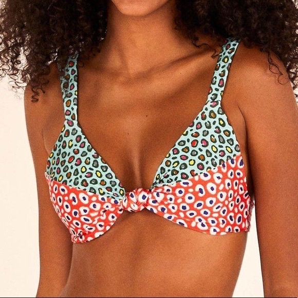 NWT - Farm Rio leopard patch bikini set - Picture 6 of 6
